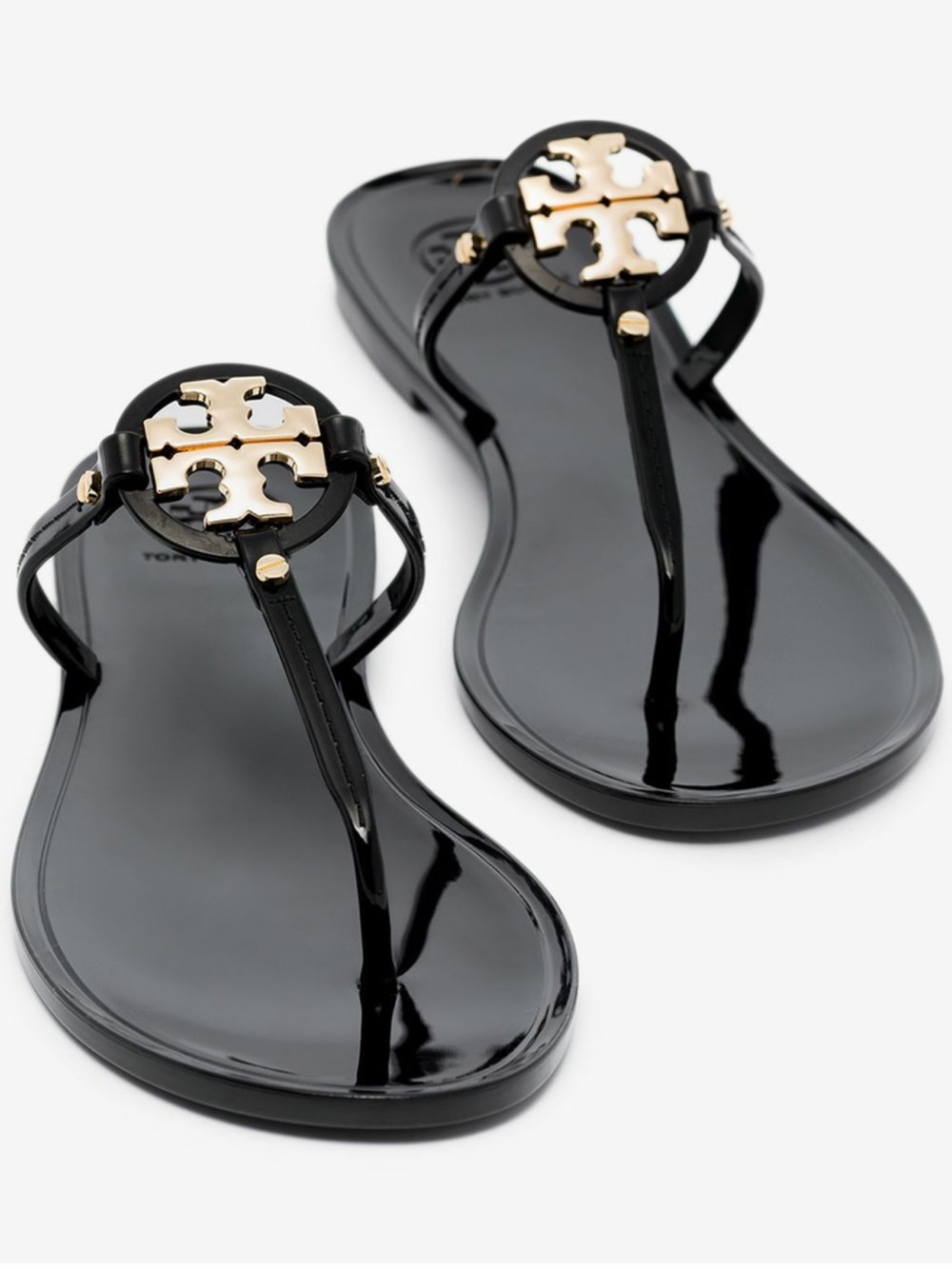 Tory Burch Mini Miller Flat Thong Sandals Size 9